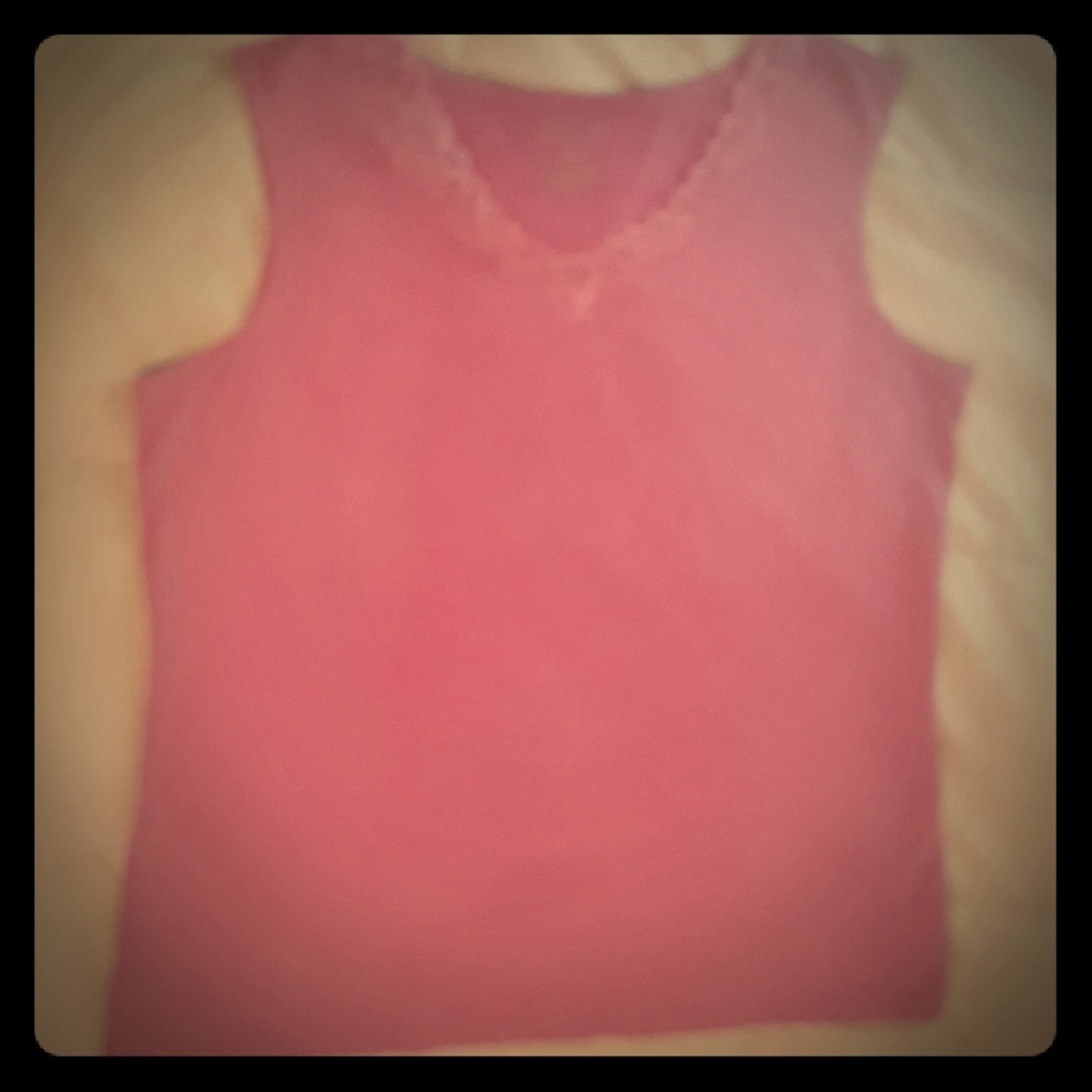 Pink Tank Top sz XL